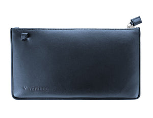 minibag vegan black, veganes Leder, vegane Tasche, Kaktusleder, minibag black, schwarze Ledertasche