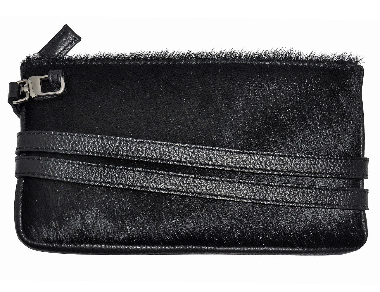 minibag Pelz black, Pelztasche schwarz, Clutch aus Pelz, Geldtasche zum Umhängen, minibag Pelz