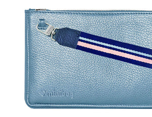 minibag textile strap maritime blue, Textilgurt minibag blau, Textilgurt für Tasche, minibag Strap